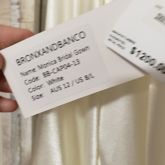 Bronx and Banco Monica Gown in White - Picture 12 of 12